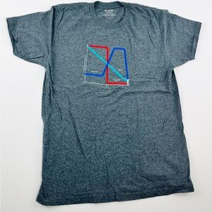 T-Shirt - Vintage Internet Graph · Social Media Humor Shirt · Techcore 2026